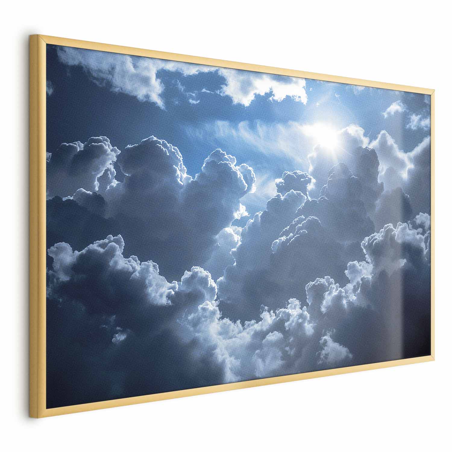 Sun and Clouds Dynamic Sky Poster