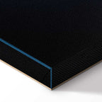 Sun and Clouds Animated Scenery Canvas Print