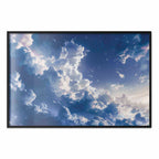 Starry Clouds Soft Light Sky Poster
