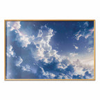 Starry Clouds Soft Light Sky Poster