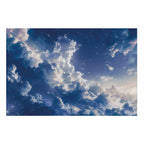 Starry Clouds Soft Light Sky Poster