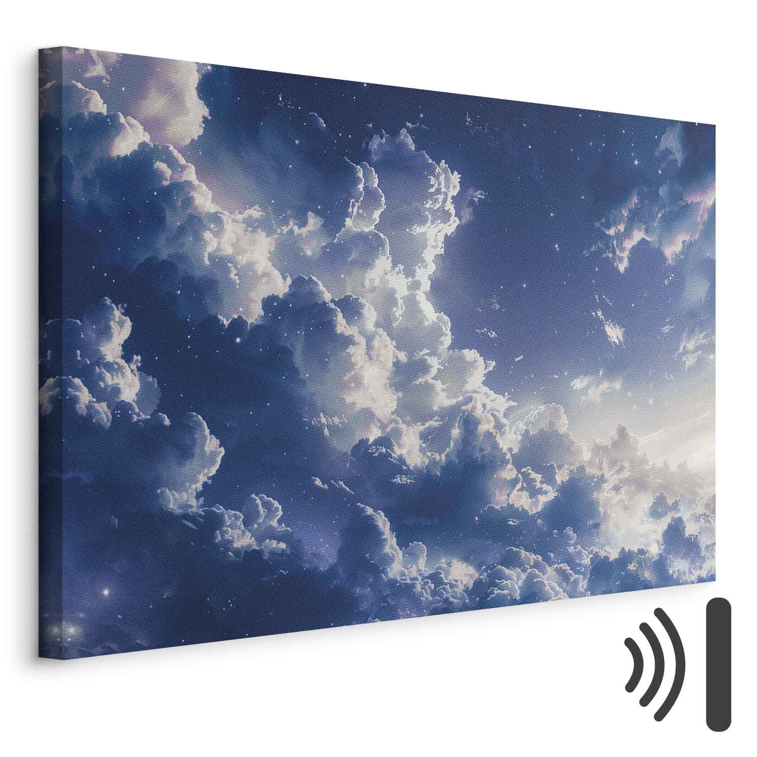 Starry Cloudscape Sky Canvas Print