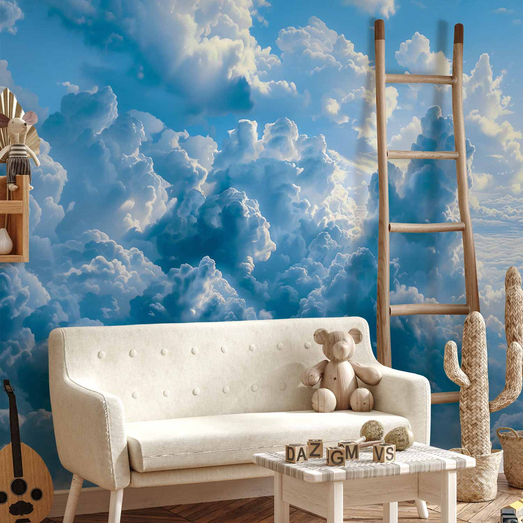 Morning Cloud Sky Ocean Wall Mural