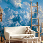 Morning Cloud Sky Ocean Wall Mural