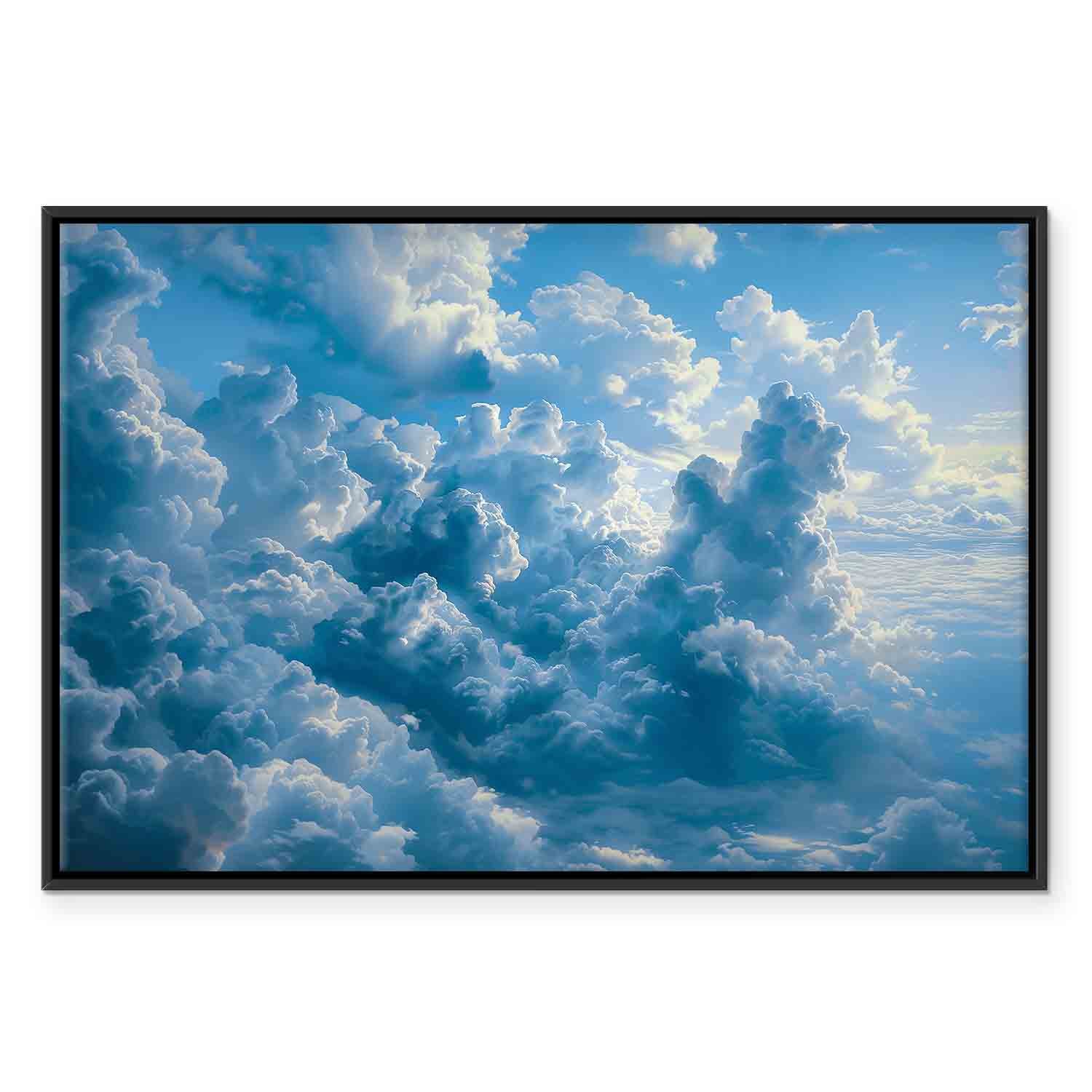 Morning Cloudscape Ocean Sky Canvas Print