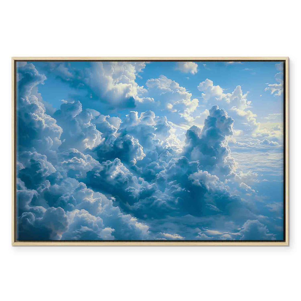 Morning Cloudscape Ocean Sky Canvas Print
