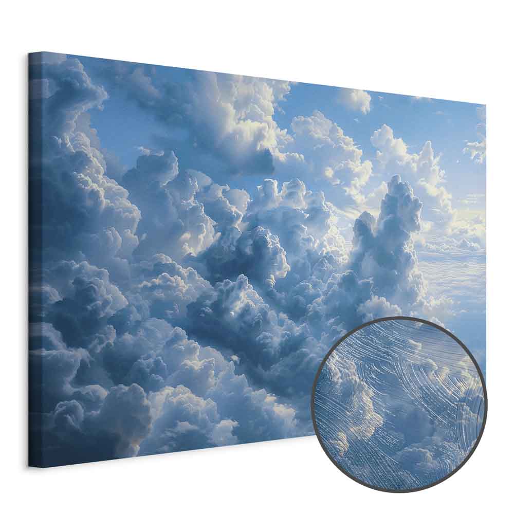 Morning Cloudscape Ocean Sky Canvas Print