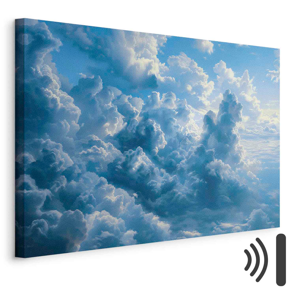 Morning Cloudscape Ocean Sky Canvas Print