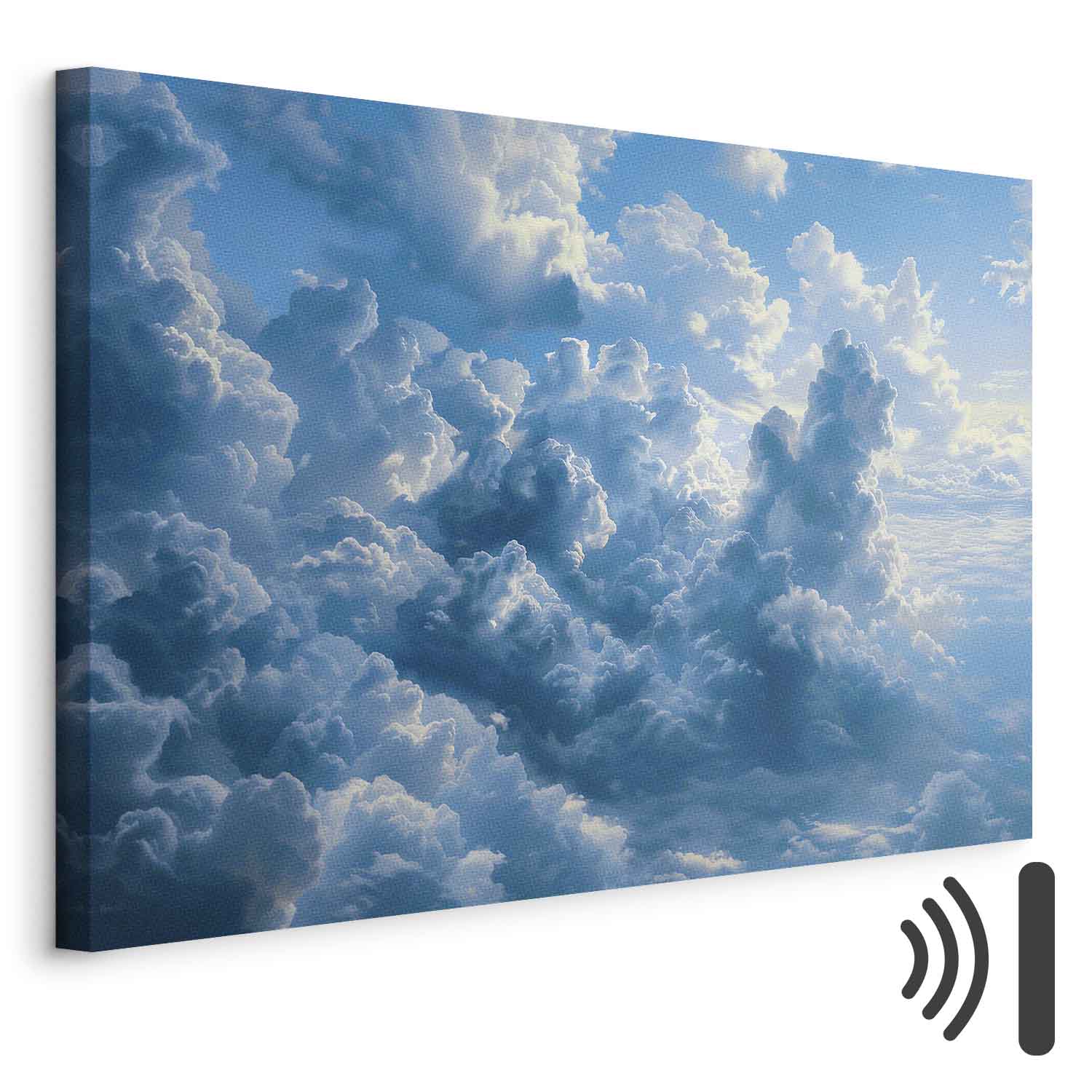 Morning Cloudscape Ocean Sky Canvas Print