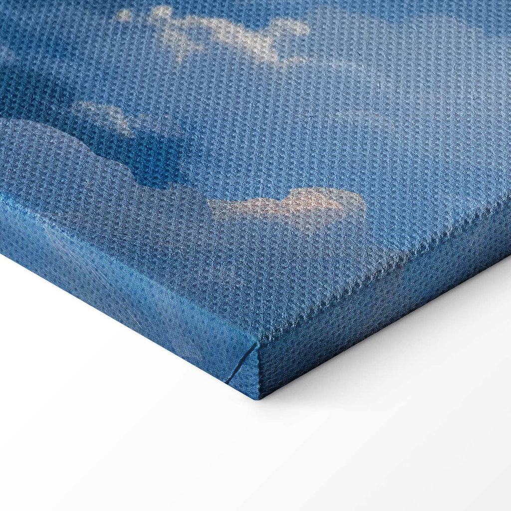 Sunlit Clouds Sky Canvas Print