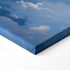 Sunlit Clouds Sky Canvas Print