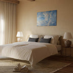 Sunlit Clouds Sky Canvas Print