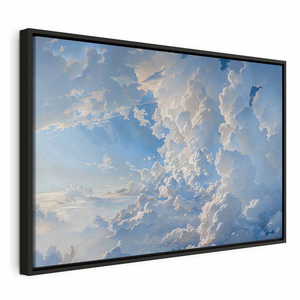 Canvas Print: The Sun Revealing the Secrets of the Clouds