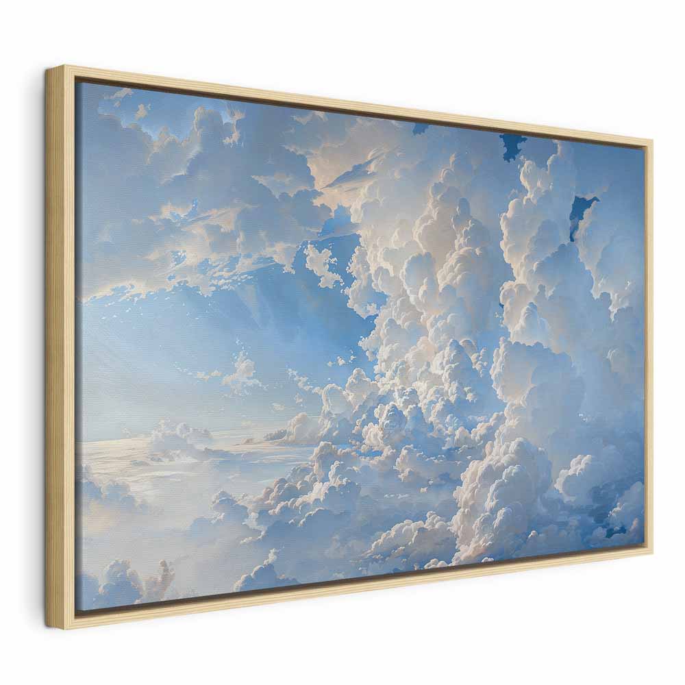 Canvas Print: The Sun Revealing the Secrets of the Clouds