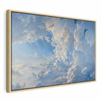 Canvas Print: The Sun Revealing the Secrets of the Clouds