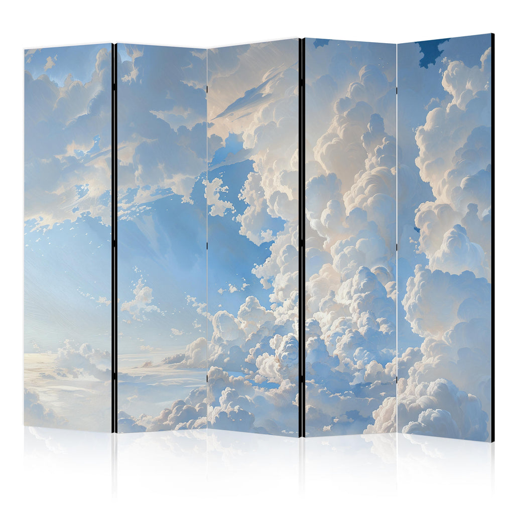Room Divider - The Sun Revealing Cloud Secrets: Spectacular Sky Images