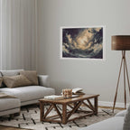 Sunlight and Clouds Dramatic Sky Poster