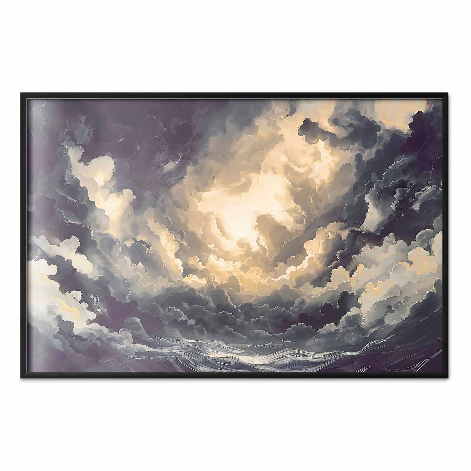 Sunlight and Clouds Dramatic Sky Poster