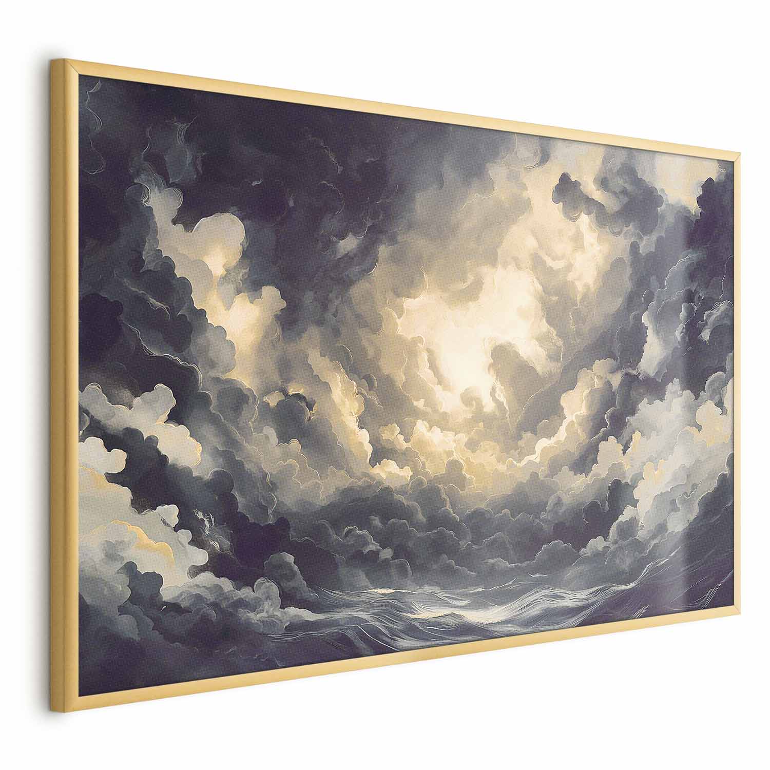 Sunlight and Clouds Dramatic Sky Poster