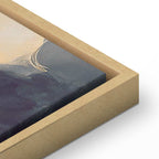 Canvas Print: Epic Light Play - The Sun Battling for Dominance Over the Clouds