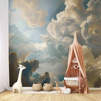 Wall Mural Sun and Shadows - Nature Above the Earth