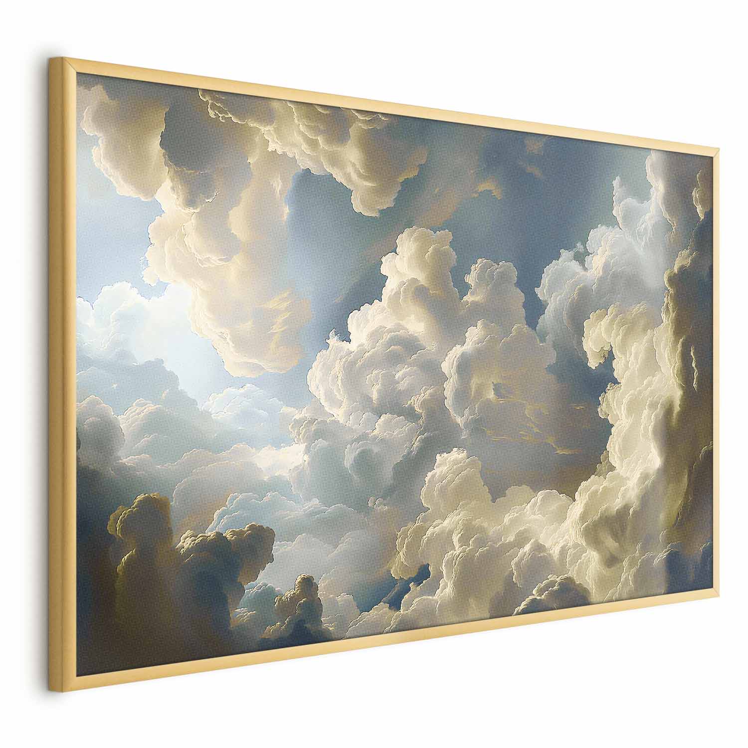 Sun and Cloud Sky Nature Poster