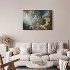 Canvas Print Sun and Shadows - Theatrical Display of Nature