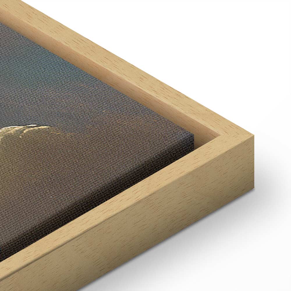 Canvas Print Sun and Shadows - Theatrical Display of Nature