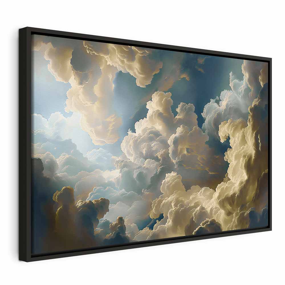 Canvas Print Sun and Shadows - Theatrical Display of Nature