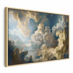 Canvas Print Sun and Shadows - Theatrical Display of Nature