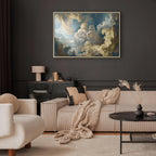 Canvas Print Sun and Shadows - Theatrical Display of Nature