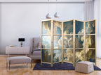 Japanese Room Divider 5-Panel Sun and Shadows