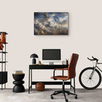 Golden Cloudscape Dusk Canvas Print