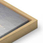 Canvas Print - Golden Reflections on Clouds Foretelling Dusk