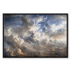 Golden Cloudscape Dusk Canvas Print