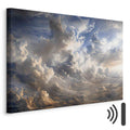 Golden Cloudscape Dusk Canvas Print