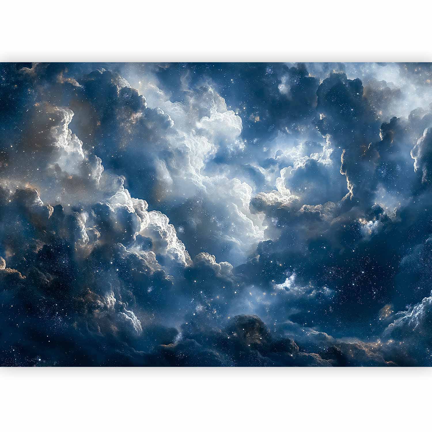 Wall Mural Astronomical Wonders Clouds and Stars in Harmonious Combination