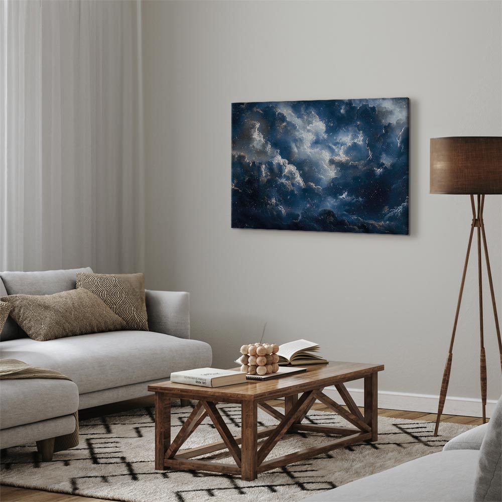 Canvas Print: Astronomical Wonders Clouds and Stars