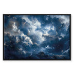 Clouds and Stars Space Canvas Print