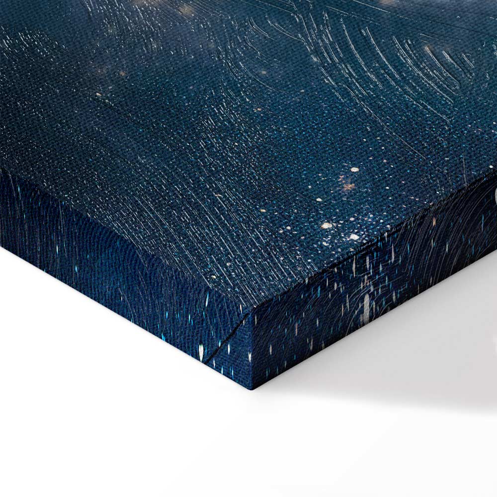 Clouds and Stars Space Canvas Print