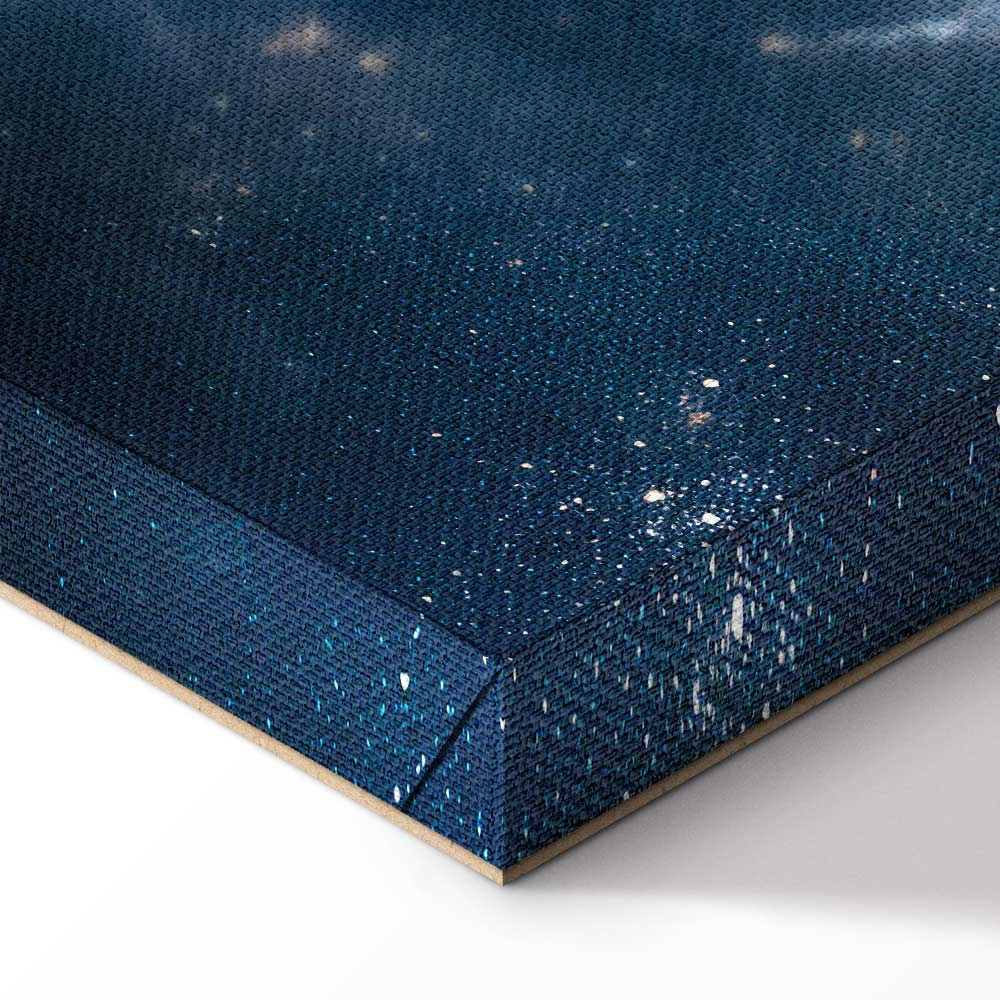 Clouds and Stars Space Canvas Print