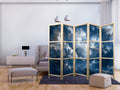Clouds and Stars Sky 5-Panel Japanese Room Divider