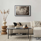 Illuminated Clouds Soft Light Sky Poster