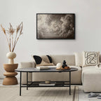 Illuminated Clouds Soft Light Sky Poster