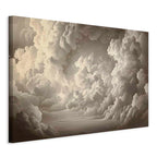 Canvas Print Whisper of Illuminated Clouds