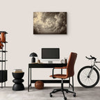 Illuminated Cloudscape Sky Canvas Print