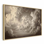Canvas Print Whisper of Illuminated Clouds