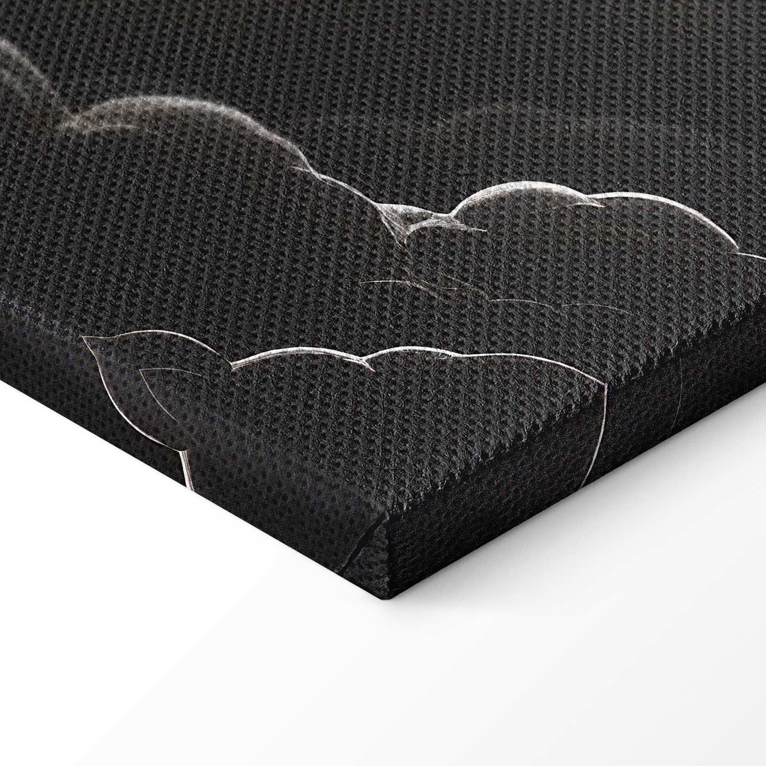 Moon and Stars Cloudscape Fantasy Canvas Print