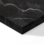 Moon and Stars Cloudscape Fantasy Canvas Print