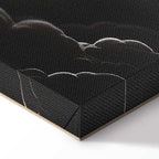 Moon and Stars Cloudscape Fantasy Canvas Print